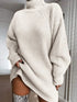 'Indira' Dropped Shoulder Sweater Dress - Celes Fashion